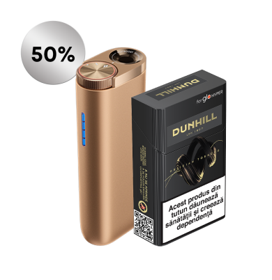 Starter Kit glo™ Hyper & 1 pachet KENT for glo™ Hyper 50% reducere